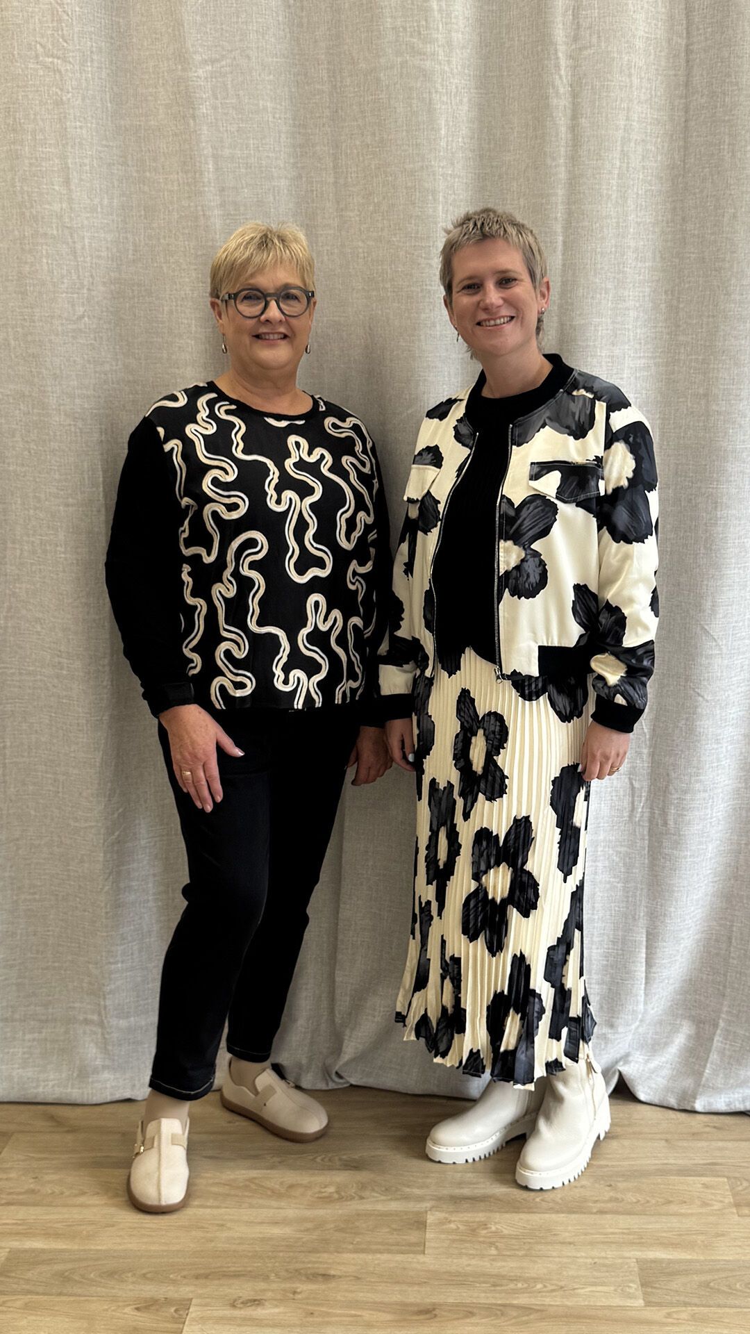 style items clothing on different bodies